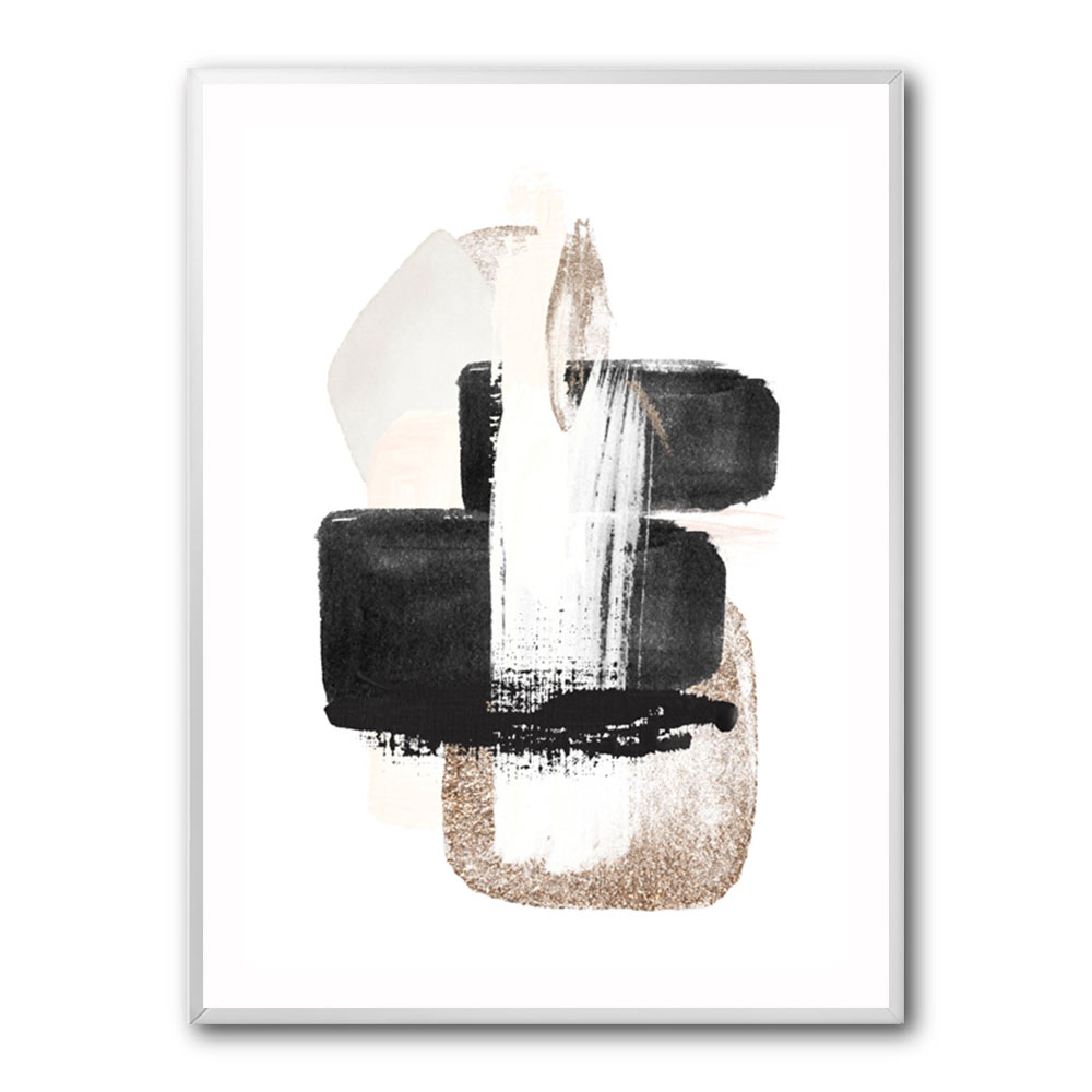 Brush Strokes 3 Wall Art